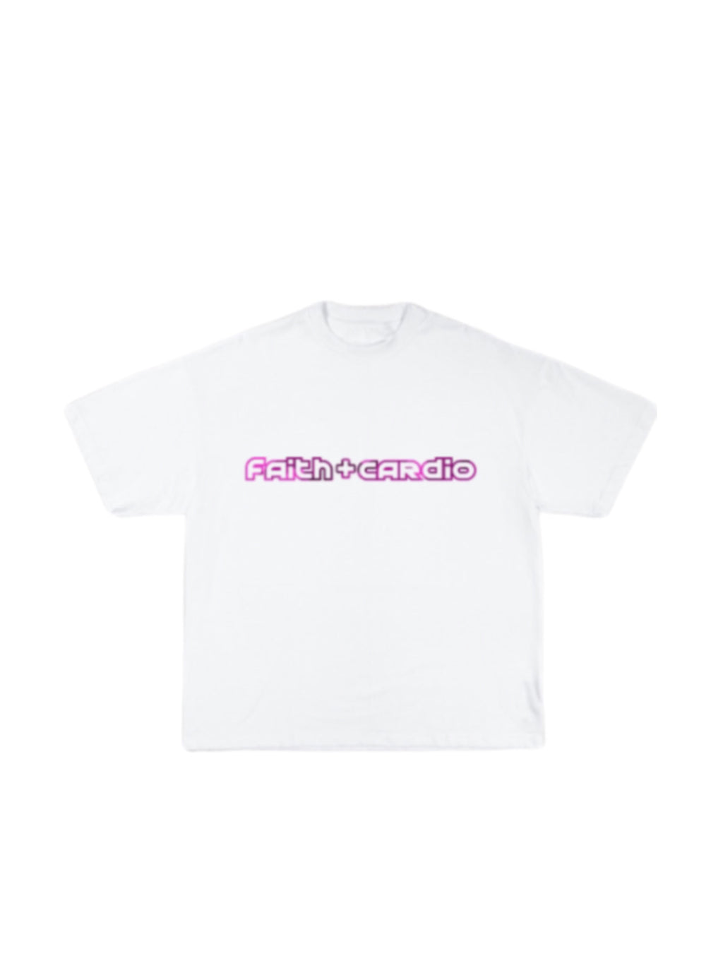 FAITH + CARDIO T-SHIRT PINK CAMO