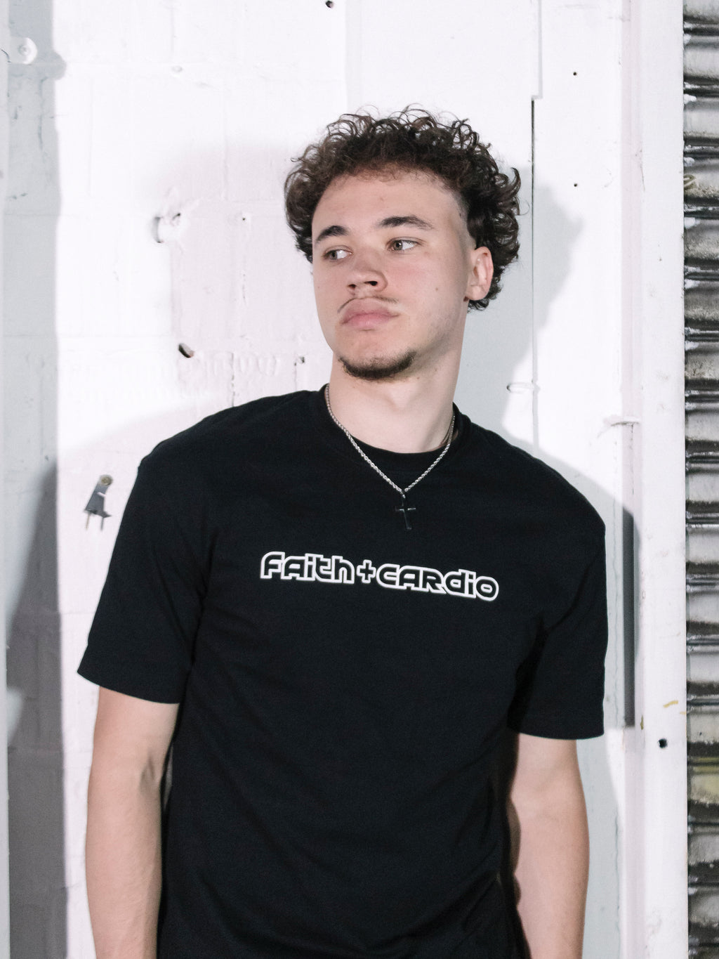 FAITH + CARDIO T-SHIRT BLACK